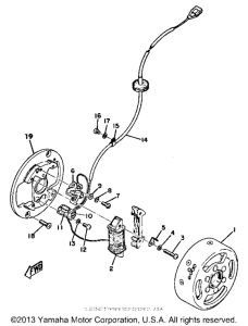GTMXA Flywheel magneto gtmx - gtmxa