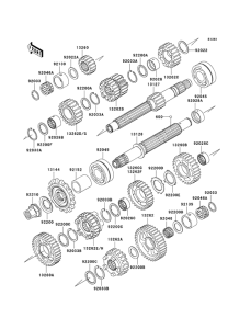ZR1000 Трансмиссия