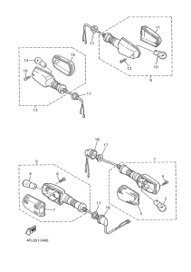 XJR1300SP Поворотники