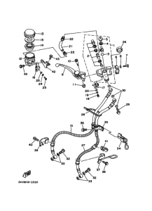TZR250RSP ﾌﾛﾝﾄﾏｽﾀｼﾘﾝﾀﾞ