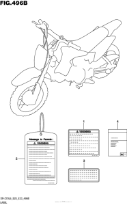DR-Z70 Label (Dr-Z70L6 E33)