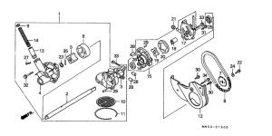 GL1500A Маслонасос