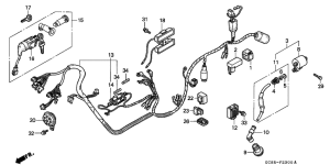 NH80 Wire harness /  ignition coil
