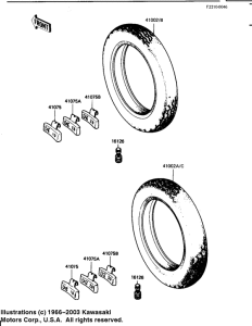 KZ1100 Покрышки