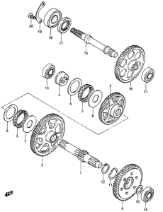 CS125 Трансмиссия