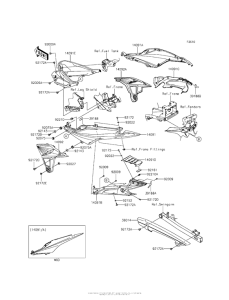AN112 Боковые обтекатели