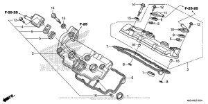 VFR1200X (DCT) Крышка головки цилиндров