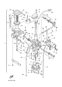 TT600RE Карбюратор