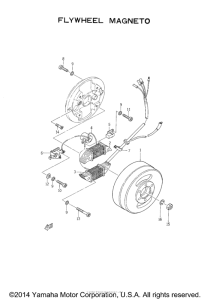 YGS1T Flywheel magneto