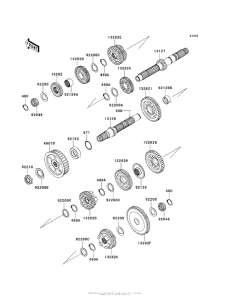 VN1700 Трансмиссия