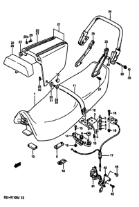 GSX-R1100 Пружина