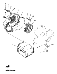 YN50R Air shroud. fan