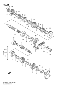 SFV650 Трансмиссия