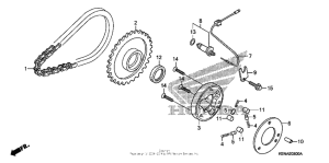 CMX250C Муфта стартера