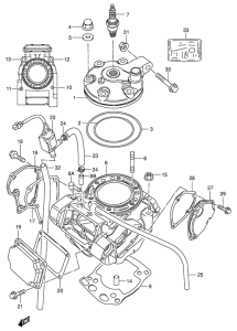 RM250 Цилиндр