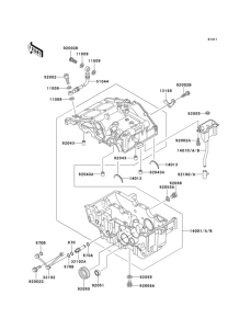 EX250 Crankcase(1 / 2)