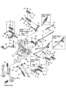 SR500 ｽﾀﾝﾄﾞ.ﾌｰﾄﾚｽﾄ
