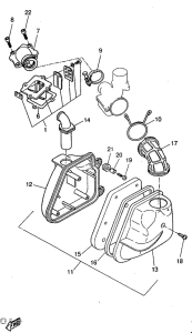 YQ50 Впускная система