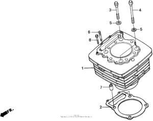 XR650L Цилиндры