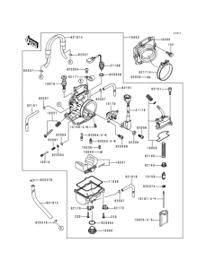 KX125 Carburetor(1 / 3)