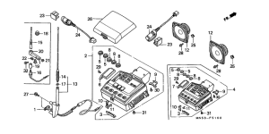 GL1500A Radio cassette