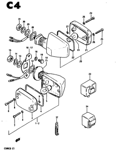 CS80 Поворотники