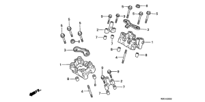 NTV650 Распределительный вал holder