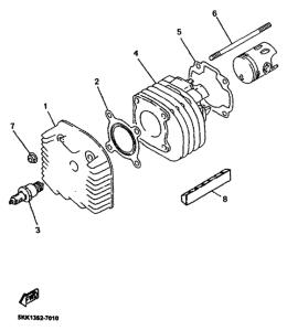 YN100 Головка цилиндров