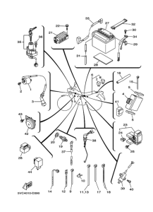 TW225E Электрические детали