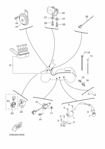 YP125R Equipo electrico