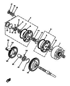 LBII-80 Сцепление