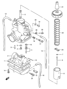DS80 Carburetor assy