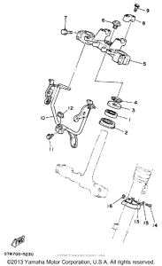 XT350UC (CA ED.) Управление