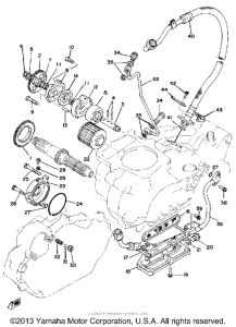 TT500H Oil pump-oil cleaner