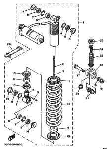 TZ250 Задняя подвеска