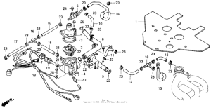 GL1500 Water pipe 88-89
