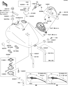 VN1500 Fuel tank(1 / 3)(vn1500-l3)