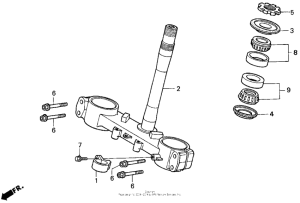 CR250R Траверса