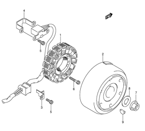DR-Z400 Зажигание