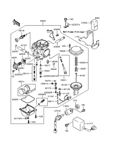 BJ250 Карбюратор