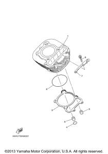 TW200YC Цилиндры