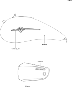 VN1600 Decals(ebony)(b2)