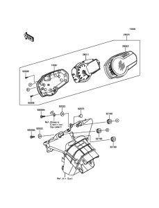 ZX600 Приборы