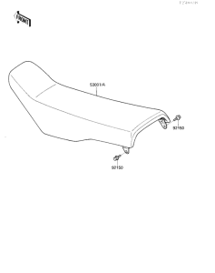 KX500 Пружина