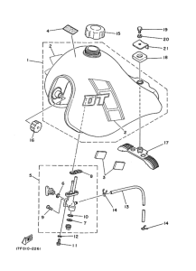 DT125 ﾌﾕｴﾙｱﾝｸ