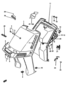 CP50 Front leg shield