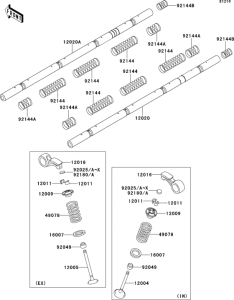 ZR1200 Клапана