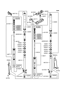  Передняя вилка