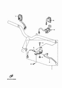 LTS125 ハンドルスイツチ & レバー