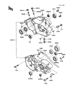  Картер двигателя